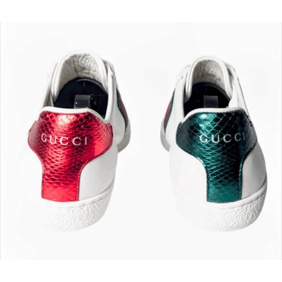 GUCCI Ace Sneaker With Bee Size 34.5 - Picture 5 of 12